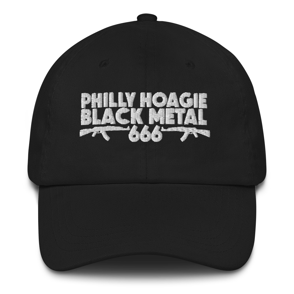 Philly Hoagie Black Metal 666 (Dad Hat)