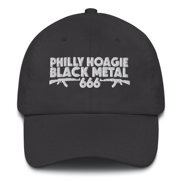 Philly Hoagie Black Metal 666 (Dad Hat)