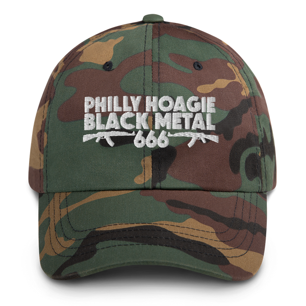 Philly Hoagie Black Metal 666 (Dad Hat)
