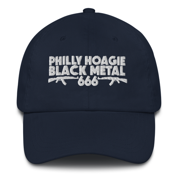 Philly Hoagie Black Metal 666 (Dad Hat)