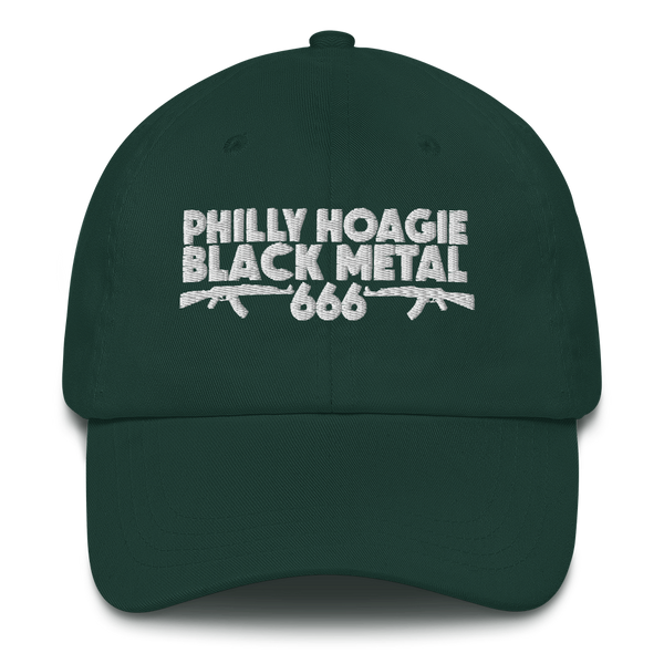 Philly Hoagie Black Metal 666 (Dad Hat)
