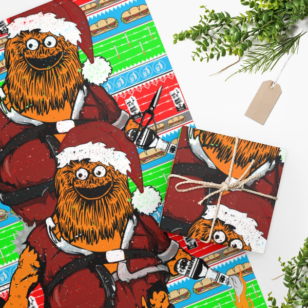 Gritty Wrapping Paper