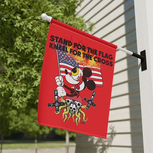 STAND FOR THE CROSS Porch Flag
