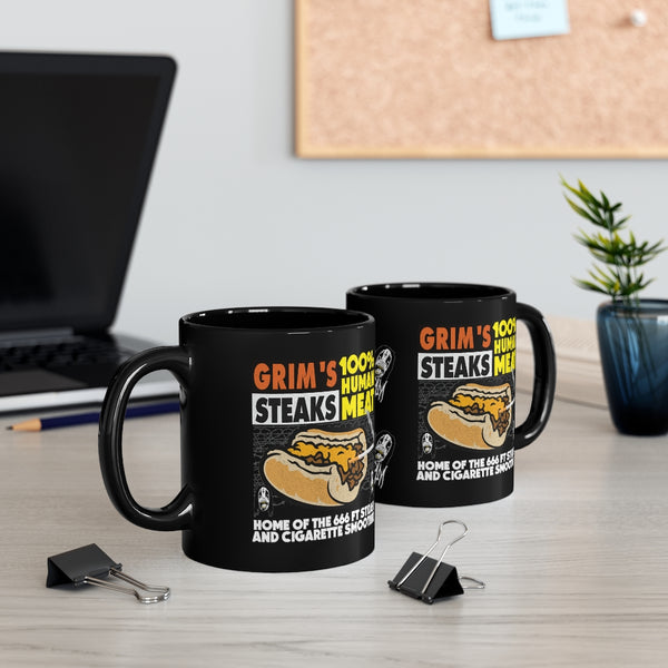 GRIM’S STEAKS (11 oz mug)
